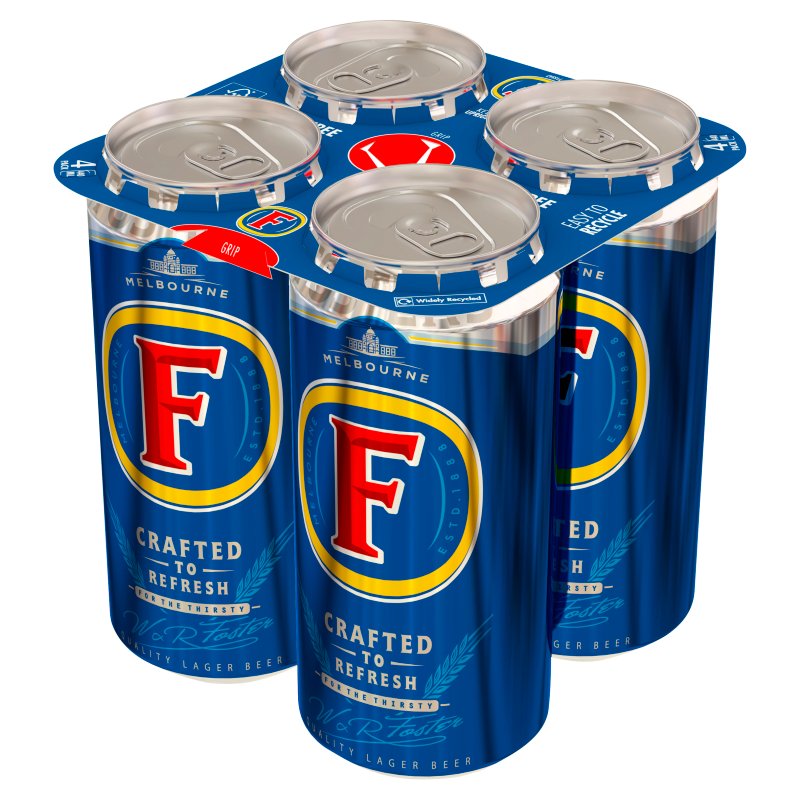 Fosters Lager Can 440ml (24 Pack)
